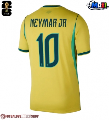 Brazílie Neymar Jr #10 Domácí Dres MS 2026 Krátkým Rukávem
